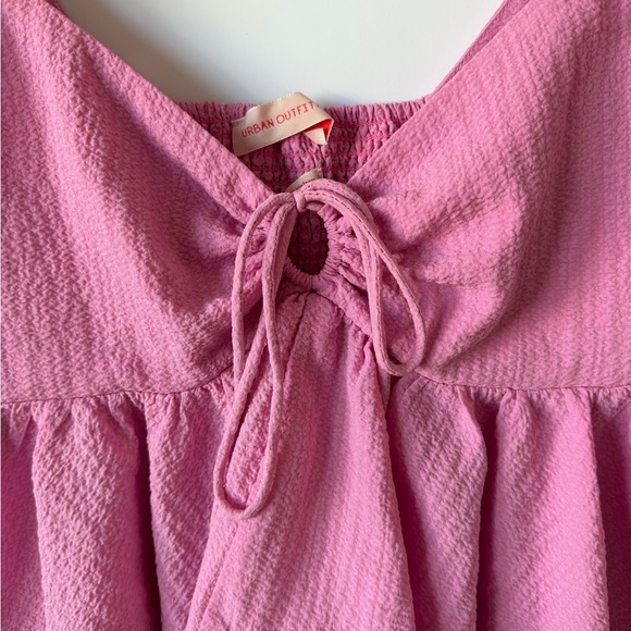 UO Sierra Key Hole Babydoll Top - Picture 7 of 10